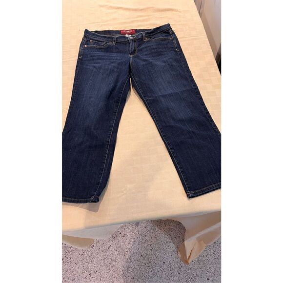 Lucky Brand Men's Classic Fit Straight Leg Denim Blue Jeans Dark Wash Size 12/31 - Picture 2 of 10